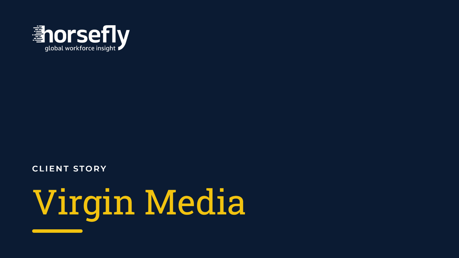 Virgin Media - Client Story