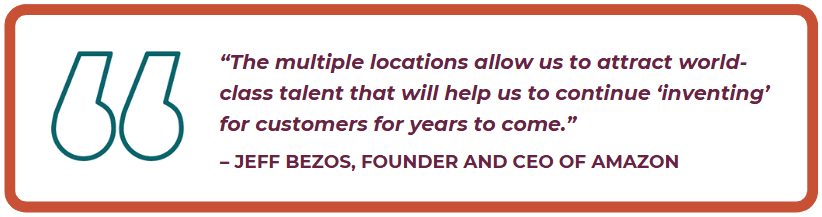 Jeff Bezos - Multiple Location Quote