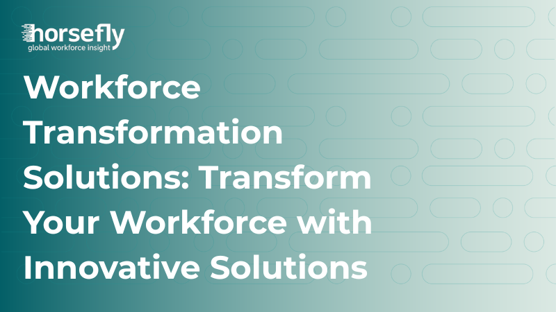 Image shows title page - Workforce Transformation Solutions: Transform Your Workforce with Innovative Solutions