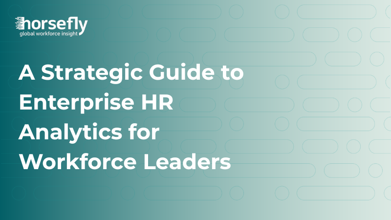 A Strategic Guide to Enterprise HR Analytics for Workforce Leaders