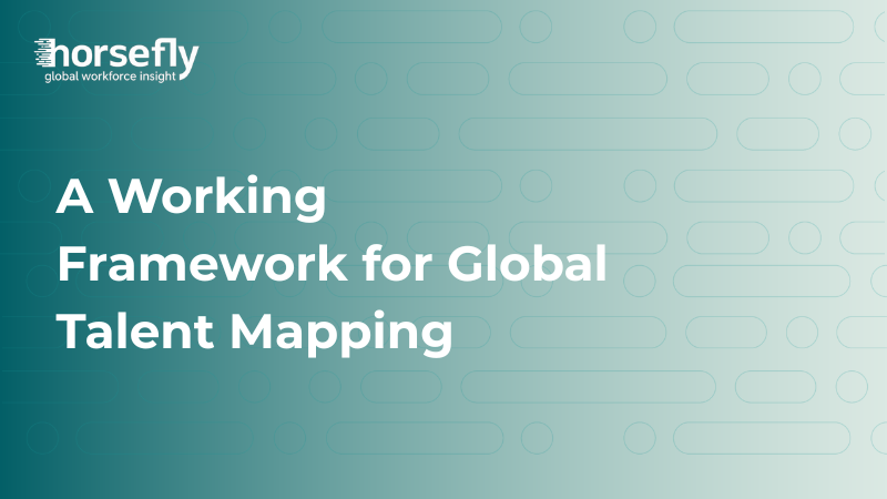 A Working Framework for Global Talent Mapping 