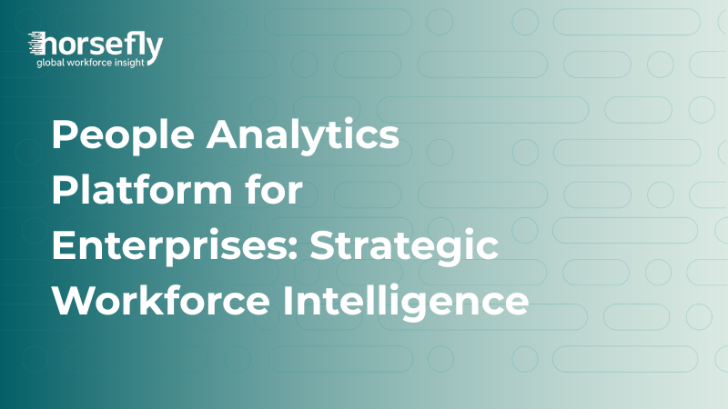 People Analytics Platform for Enterprises: Strategic Workforce Intelligence