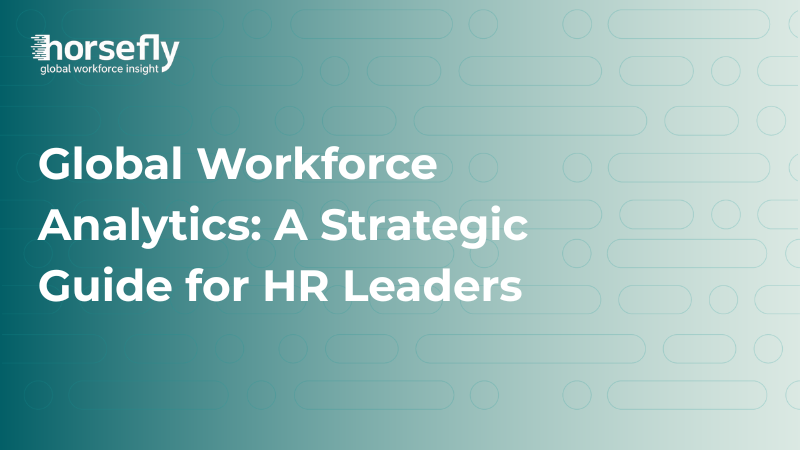 Global Workforce Analytics: A Strategic Guide for HR Leaders