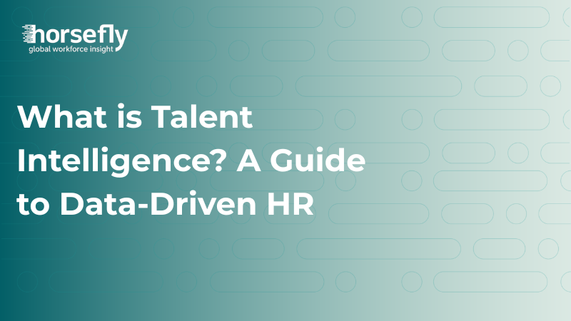 Image shows title image for the blog - What is Talent Intelligence? A Guide to Data-Driven HR